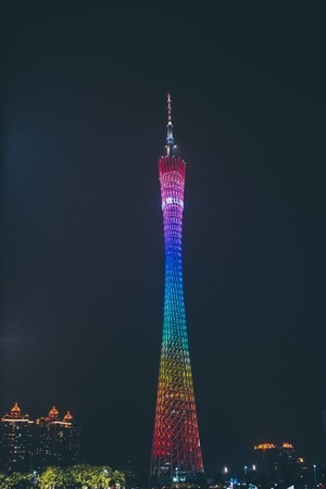 你好2020-lr调色-小蛮腰-塔子-电视塔 图片素材