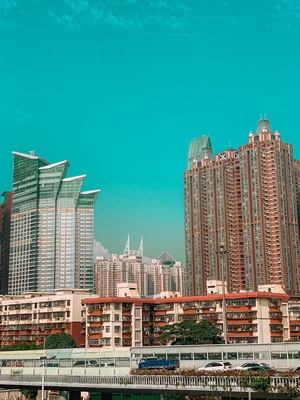 你好2020-手机摄影-黄油相机-lr调色-城市 图片素材
