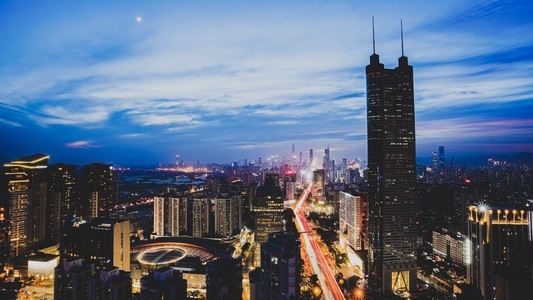 爬楼-lr修图-慢门摄影-建筑-高楼 图片素材