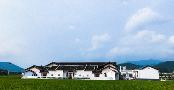 手机摄影-ps修图-风景-乡村-建筑 图片素材