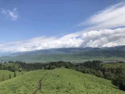 新疆-疆来遇见-那拉提草原-旅行-旅拍 图片素材