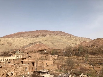 新疆-吐鲁番-麻扎村-旅行-旅拍 图片素材