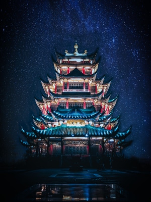 魔幻重庆-带我看看你的城市-色彩-扫街-城市风光 图片素材