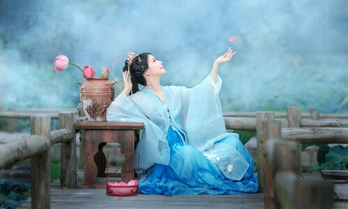 人像摄影-丽水市-女人-女性-美女 图片素材