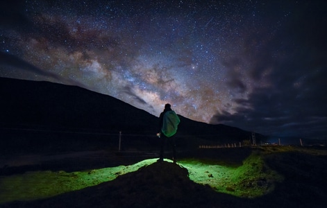 旅行-风光-星空-夜景-银河 图片素材