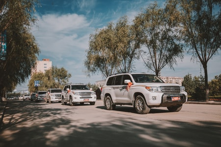 婚礼-婚礼纪实-婚礼跟拍-婚车-车队 图片素材