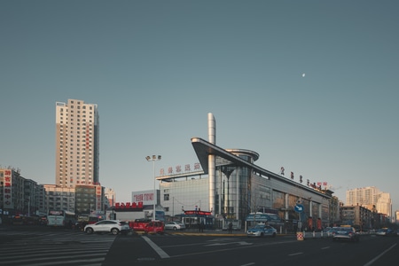 我的2019-建筑-城市-佳木斯-客运站 图片素材