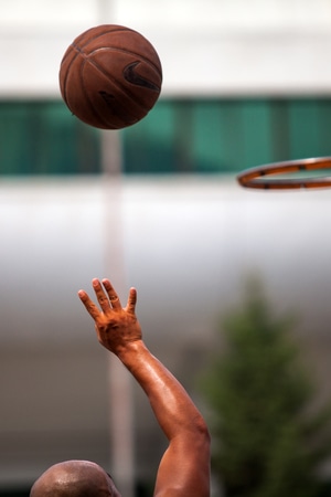 有趣的瞬间-夏天-篮球-运动-投篮 图片素材