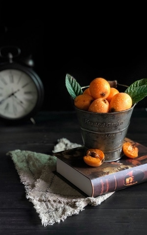 像素蜂蜜首发-静物摄影-食物-水果-枇杷 图片素材