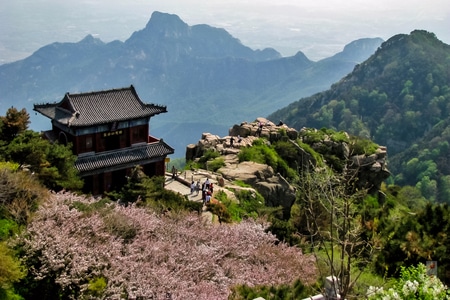 每日一图-房屋-风景-风光-山 图片素材