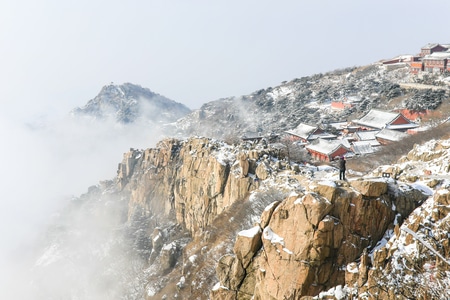 每日一图-风景-风光-泰山-山 图片素材