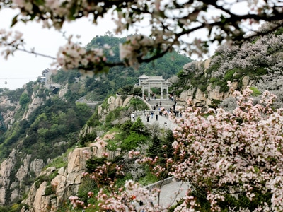 每日一图-石门-风光-风景-天街 图片素材