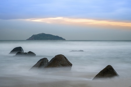 海景-风光-海洋-海滨-岩石 图片素材