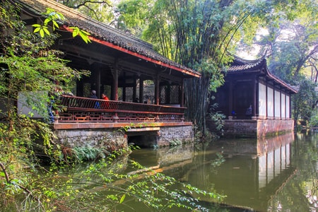 杜甫草堂博物馆-风景-园林-杜甫草堂博物馆-杜甫草堂 图片素材