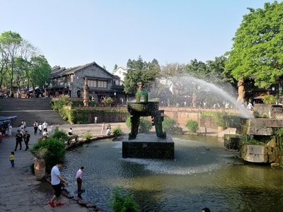 旅游-风景-黄龙溪古镇-古镇-黄龙溪古镇 图片素材