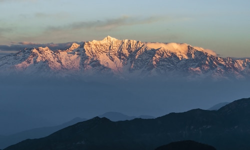 风光-风景-霞光-晨光-巅峰 图片素材