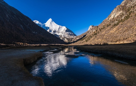 风景-风光-雪山-巅峰-雪景 图片素材