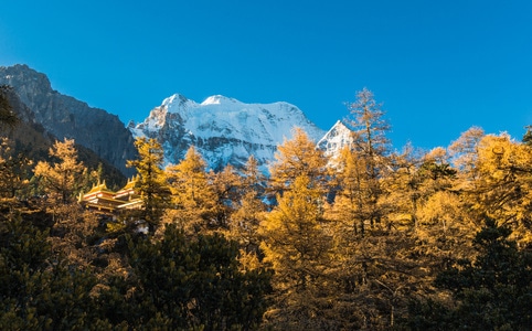 生态-风景-旅拍-风光-亚丁 图片素材