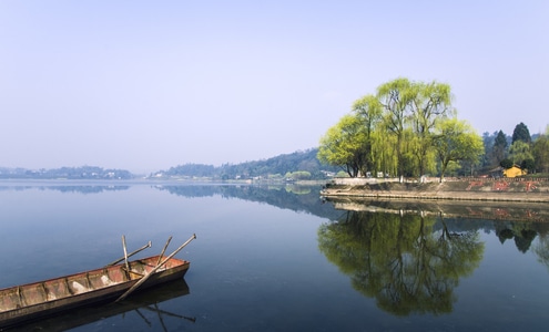 风光-旅拍-风景-生态-湖畔 图片素材