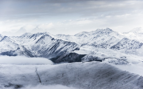 风光-川西-达瓦更扎-高山雪景-雪山风光 图片素材