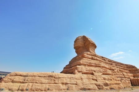 旅游-非洲-狮身人面像-古迹-风景 图片素材