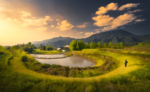 风光-风景-田园-梦幻-贵州 图片素材