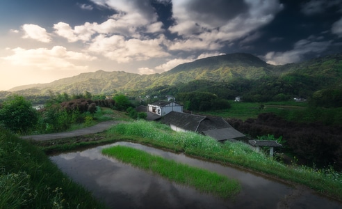 风光-风景-乡村-贵州-赤水 图片素材