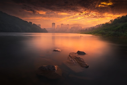 去拍-色彩-摄会主义-风光-风景 图片素材