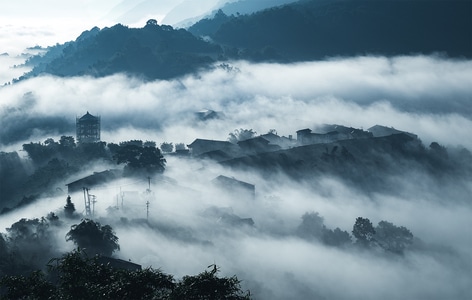 尘世烟火-我的六月-风景-风光-村落 图片素材