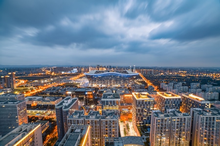 城市天际线-索尼-风景-城市风光-中国爬楼联盟 图片素材