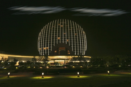 城市天际线-摄友汇⭕️热门精选-建筑-房屋-夜景 图片素材