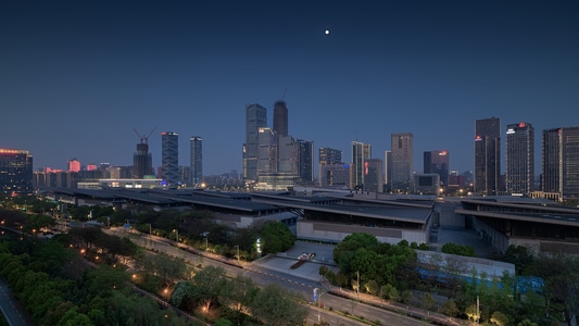 城市-夜景-风景-城市-建筑 图片素材