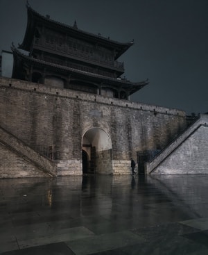 魔都映像-毕业季-风光-黑白-上海 图片素材