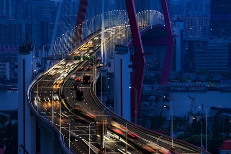 夜色-城市-夜景-璀璨-灯光 图片素材
