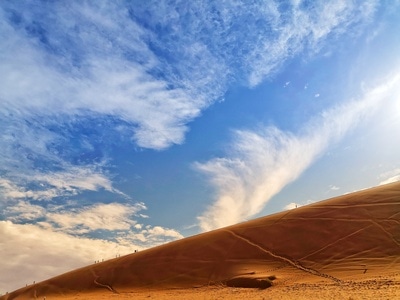 印象纳米比亚红沙漠-旅行-沙漠-风景-纳米比亚红沙漠 图片素材