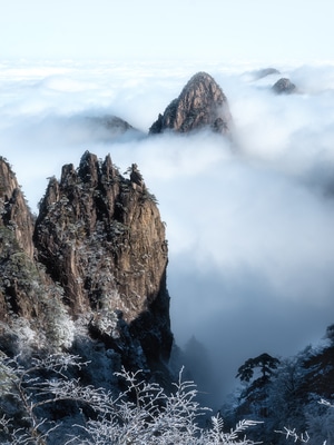 黄山-旅行-旅游-风光-自然 图片素材