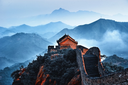 风光-旅行-风景-长城-山 图片素材