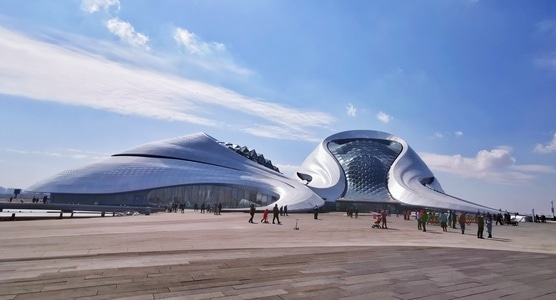 摄影-风光-建筑-大剧院-哈尔滨大剧院 图片素材