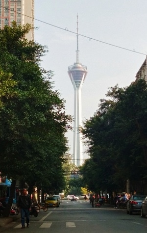 手机-成都339-建筑-塔台-高塔 图片素材