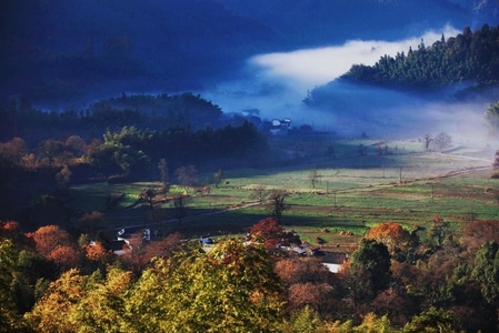 宏村-塔川-风光-风景-宏村 图片素材