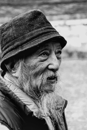 我的2019-抓拍-百姓生活-人文纪实-黑白 图片素材