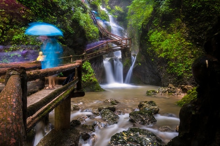青城后山-成都-旅游-抓拍-尼康 图片素材