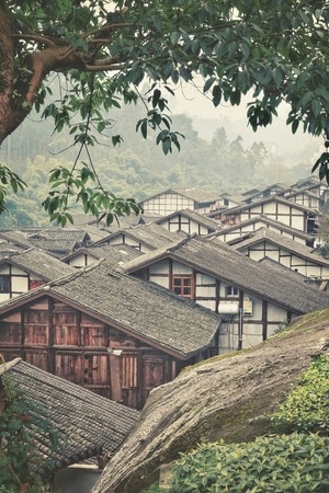 重庆江津-中山古镇-旅游-抓拍-索尼黑卡3 图片素材