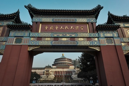 重庆-人文-抓拍-索尼黑卡3-仿古建筑 图片素材