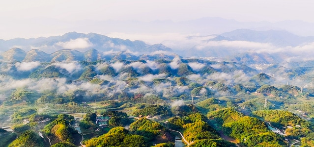 长宁县-大自然-风景-摄影-日出 图片素材