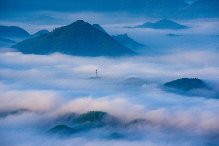长宁县-摄影-风景-雾-云海 图片素材
