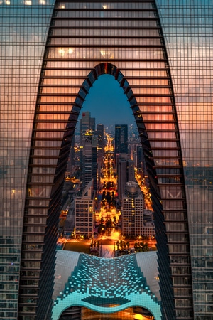 城市色彩-苏州市-建筑-高楼-大厦 图片素材