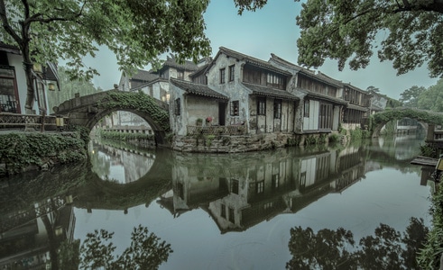 尘世烟火-城市色彩-我的六月-我要上封面-苏州 图片素材