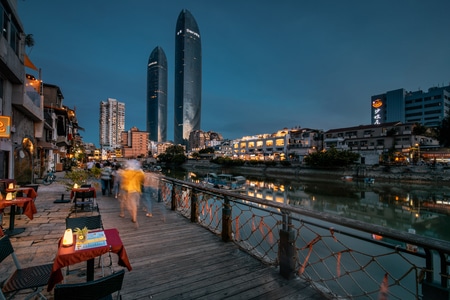 尘世烟火-我要上封面-我的六月-风光-夜景 图片素材