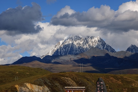 旅行-风光-川西-美景-暮色 图片素材